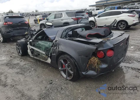 2012 Chevrolet Corvette Grand Sport z USA, uszkodzony, nr VIN 1G1YV2DW5C5110279